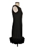 Donna Ricco 100% Polyester Solid Black Cocktail Dress Size 4 - photo 4