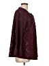 Skye's The Limit Burgundy Long Sleeve Blouse Size L - photo 4