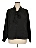 Worthington 100% Polyester Black Long Sleeve Blouse Size 1X - photo 1