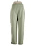 Unbranded Solid Green Casual Pants Size L - photo 2