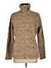 Old Navy 100% Polyester Animal Print Tan Cardigan Size M - photo 1