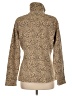 Old Navy 100% Polyester Animal Print Tan Cardigan Size M - photo 2