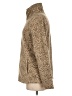 Old Navy 100% Polyester Animal Print Tan Cardigan Size M - photo 5