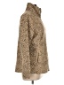 Old Navy 100% Polyester Animal Print Tan Cardigan Size M - photo 4