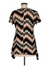 Wilde Chevron-herringbone Brown Short Sleeve T-Shirt Size M - photo 2