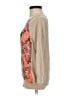 J.Crew Factory Store 100% Polyester Paisley Tan Pullover Sweater Size XS - photo 5