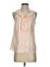 J.Crew 100% Cotton Orange Sleeveless Blouse Size 2 - photo 1