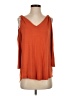 Chico's Orange 3/4 Sleeve Top Size Med (1) - photo 1