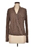 Promod Brown Long Sleeve Blouse Size M - photo 1
