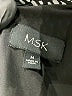 MSK 100% Polyester Polka Dots Black Cocktail Dress Size M - photo 7