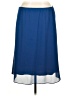 Unbranded 100% Polyester Solid Blue Casual Skirt Size XL - photo 1