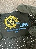 Blue Life Polka Dots Black Jumpsuit Size XS - photo 4
