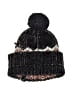 H By Halston Black Purple Beanie One size - photo 1