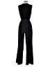 Eliza J Solid Black Jumpsuit Size 6 - photo 2