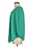 Assorted Brands 100% Polyester Teal Long Sleeve Blouse Size M - photo 5