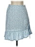 Assorted Brands 100% Viscose Paisley Blue Casual Skirt Size XS - photo 1