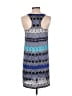 Aqua Print Multi Color Blue Casual Dress Size XS - photo 2