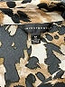 Investments 100% Polyester Animal Print Brown 3/4 Sleeve Blouse Size M - photo 7