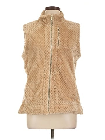 Calvin Klein Faux Fur Vest (view 1)