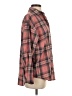 Unbranded 100% Polyester Plaid Red Long Sleeve Blouse Size S - photo 4
