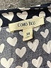 Como Blu 100% Rayon Blue 3/4 Sleeve Henley Size 3X - photo 7