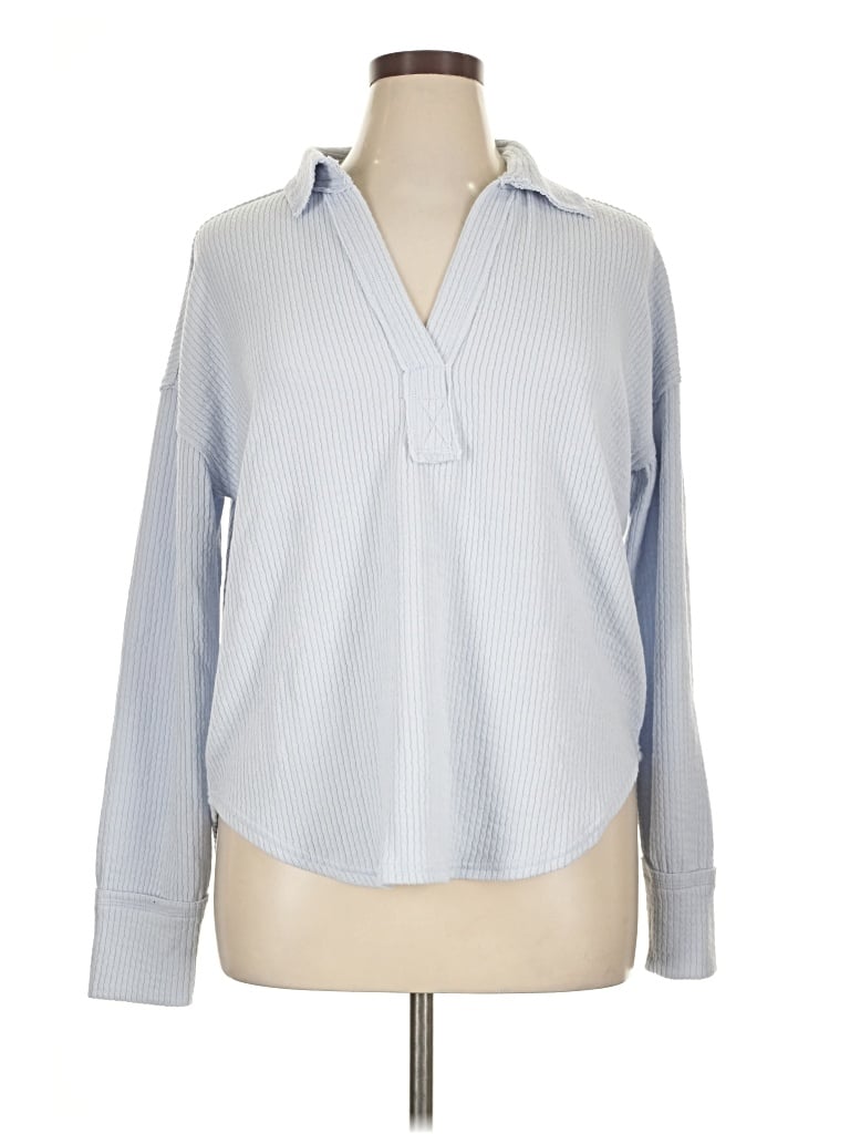 Pre-owned Blu Pepper Pullover Sweater In Blue