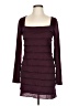 Max Studio Burgundy Cocktail Dress Size L - photo 1
