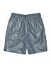 Babaton 100% Polyurethane Metallic Silver Athletic Shorts Size 0 - photo 2