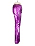 Unbranded 100% Polyester Metallic Purple Casual Pants Size S - photo 4