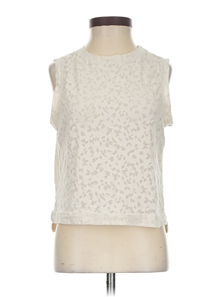Pre-owned All In Motion Sleeveless T-shirt In Ivory
