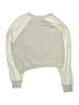 Monrow Color Block Silver Gray Sweatshirt Size M (youth) - photo 2