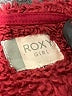Roxy 100% Polyester Burgundy Red Zip Up Hoodie Size 10 (estimated) - photo 3