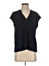 Cortefiel Black Short Sleeve Top Size 4 - photo 1