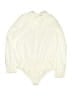 Kate Kasin Ivory Long Sleeve Blouse Size XL - photo 1