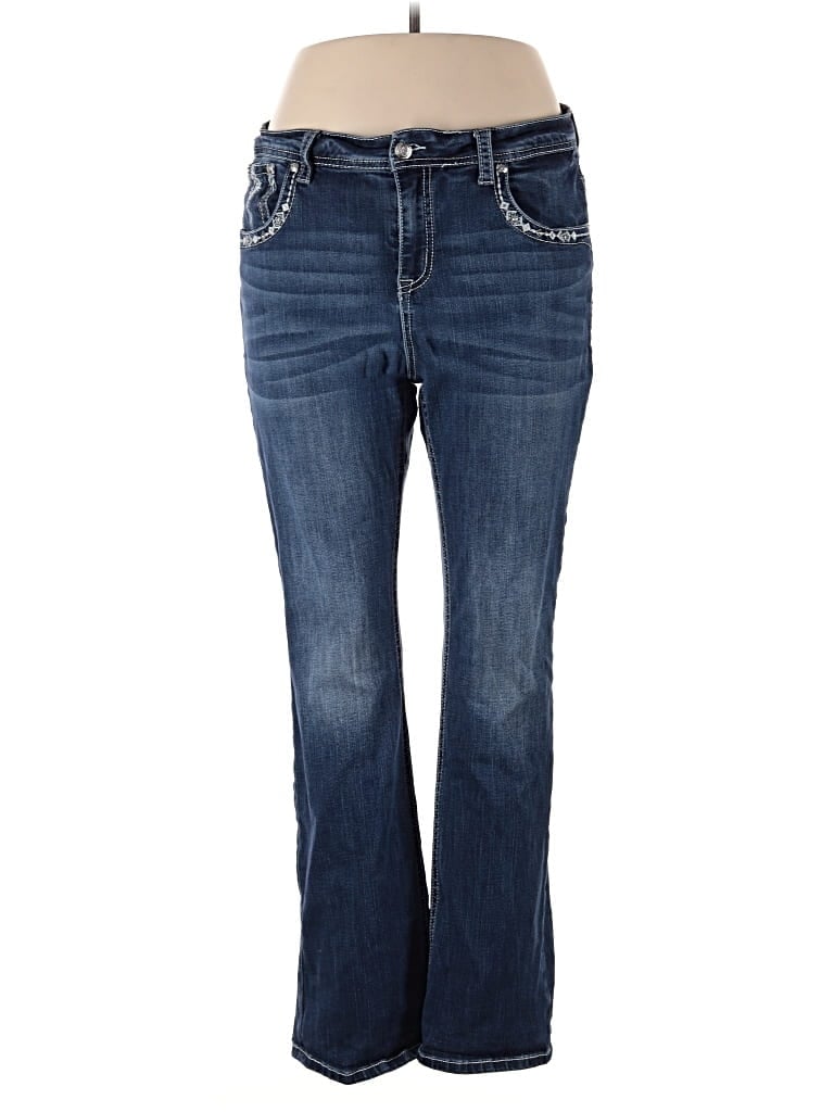 Pre-owned Grace Jeans In Blue