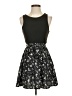 Unbranded Floral Black Casual Dress Size S - photo 1