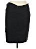 AGB Solid Black Casual Skirt Size 14 - photo 1