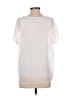 Design History White Short Sleeve Blouse Size S - photo 2