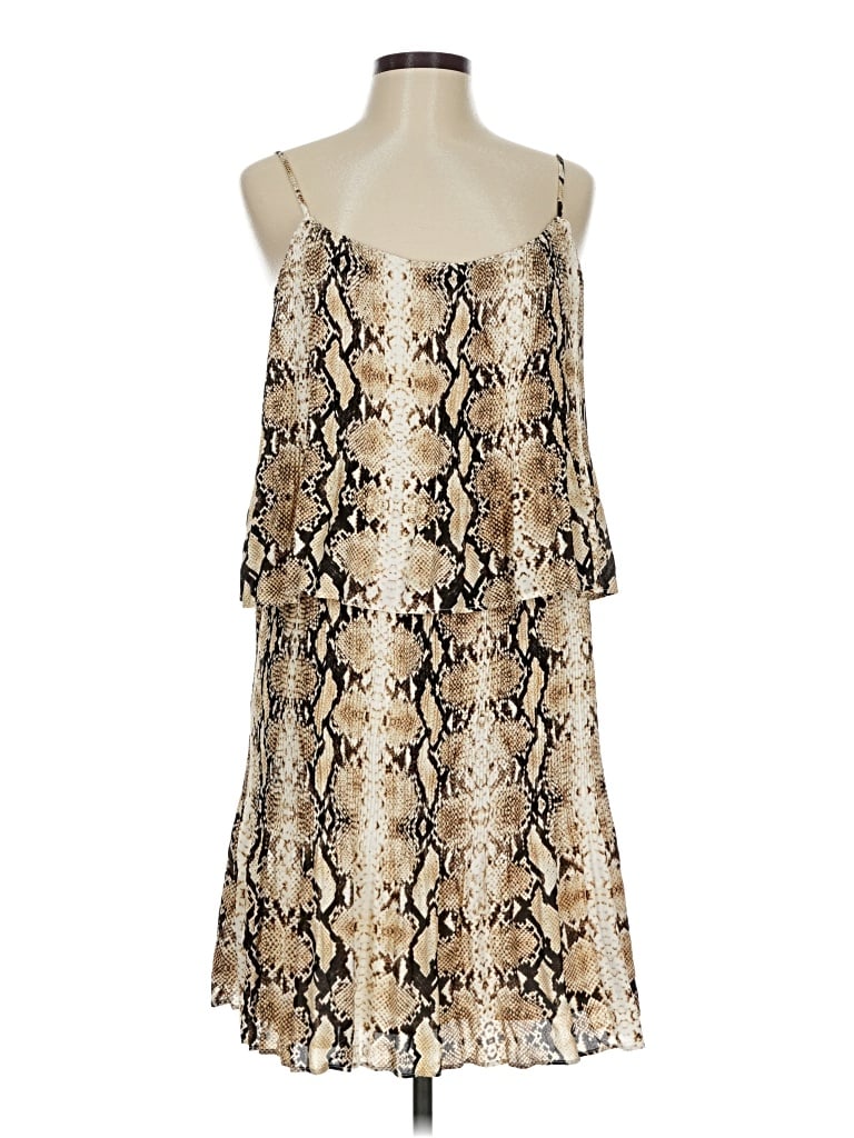 Gibson Cocktail Dress In Brown