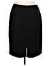 AK Anne Klein Solid Black Formal Skirt Size 12 - photo 2