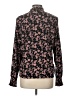 Hayden Floral Black Long Sleeve Blouse Size L - photo 2