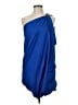 BCBGMAXAZRIA 100% Polyester Blue Cocktail Dress Size 6 - photo 1