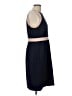 J.Crew 100% Wool Color Block Blue Cocktail Dress Size 12 - photo 4