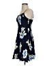 Old Navy 100% Rayon Floral Blue Cocktail Dress Size S - photo 5