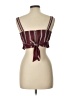 Unbranded Burgundy Sleeveless Top Size L - photo 2