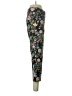 Roz & Ali Floral Black Casual Pants Size 4 - photo 4