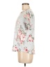 Flora Nikrooz Floral Gray Short Sleeve Blouse Size M - photo 5