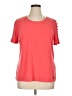 MICHAEL Michael Kors Orange Short Sleeve Top Size XL - photo 1