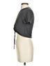 Nux Gray Short Sleeve Top Size XS - photo 5