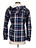 Boston Traders 100% Cotton Plaid Blue Fleece Size XS - photo 2
